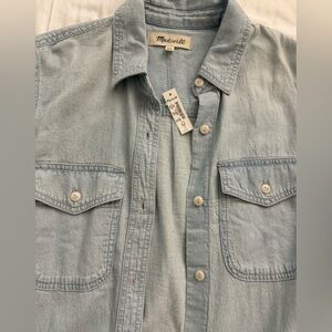 Madewell Denim Shirt XXS NWT